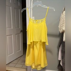 Lovers + Friends sunkissed mini dress w/ open back